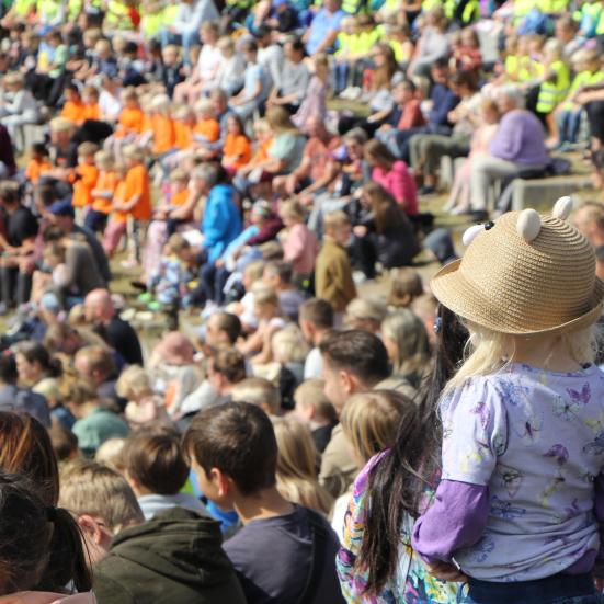 Sommerunderholdning for børn i Folkeparken