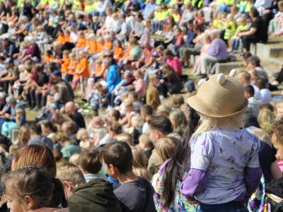 Sommerunderholdning for børn i Folkeparken