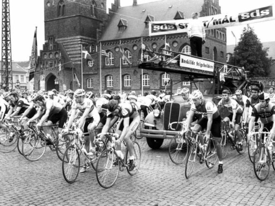 Stjerneløbet starter på Stændertorvet, 1988