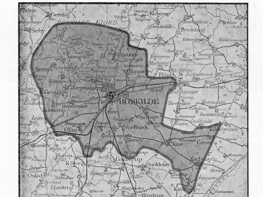 Kort over mørklægningsområde