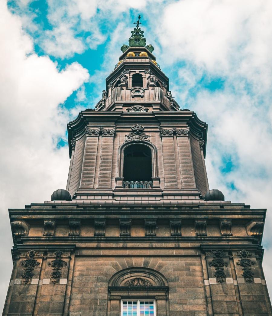 foto af Christiansborg