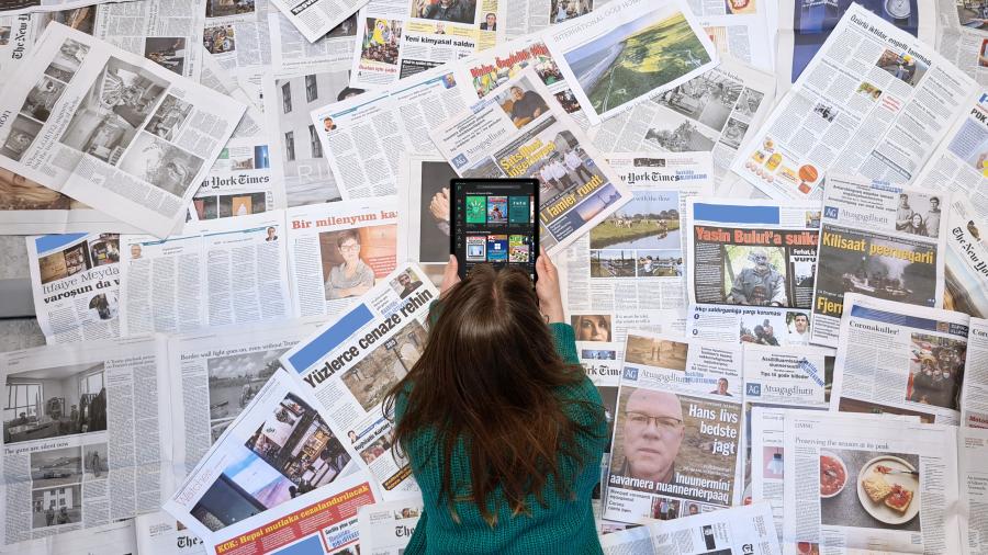 Aviser og magasiner fra hele verden - alt i én app
