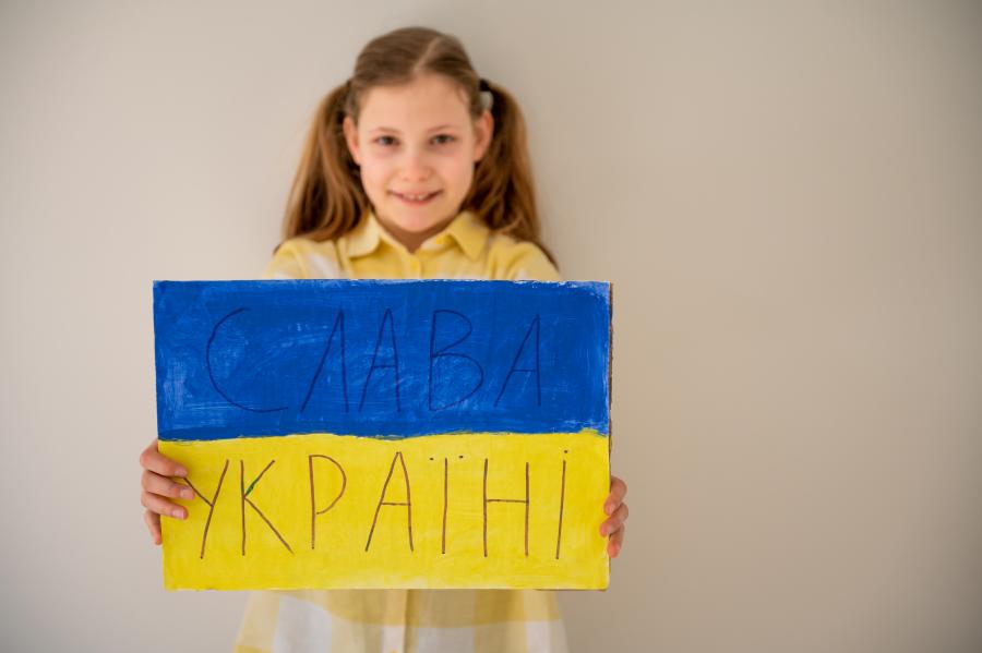 Ukraine i børnehøjde